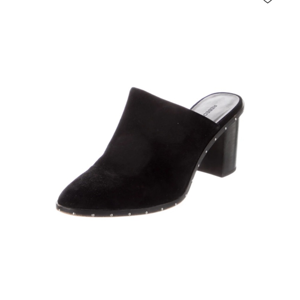 Rebecca Minkoff suede mules